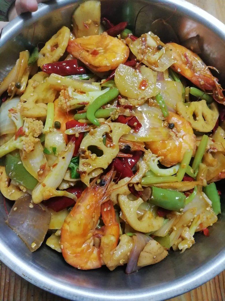 干锅虾虾（最详细的图文解说）
