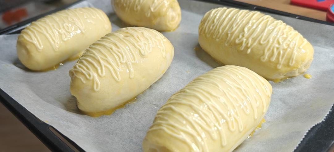 香葱火腿肉松面包