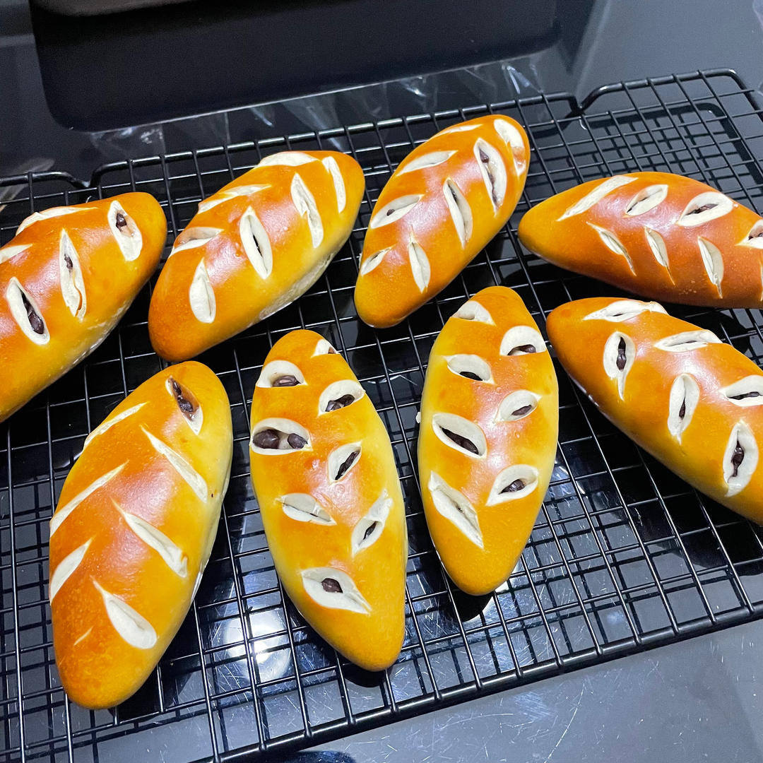 德式碱水面包｜红豆碱水面包｜0糖低卡｜超快手｜免发酵｜免手套膜｜免冷冻