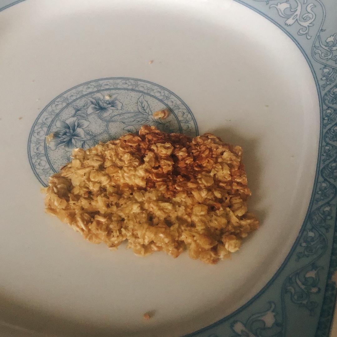 3分钟，微波炉燕麦（脆）饼