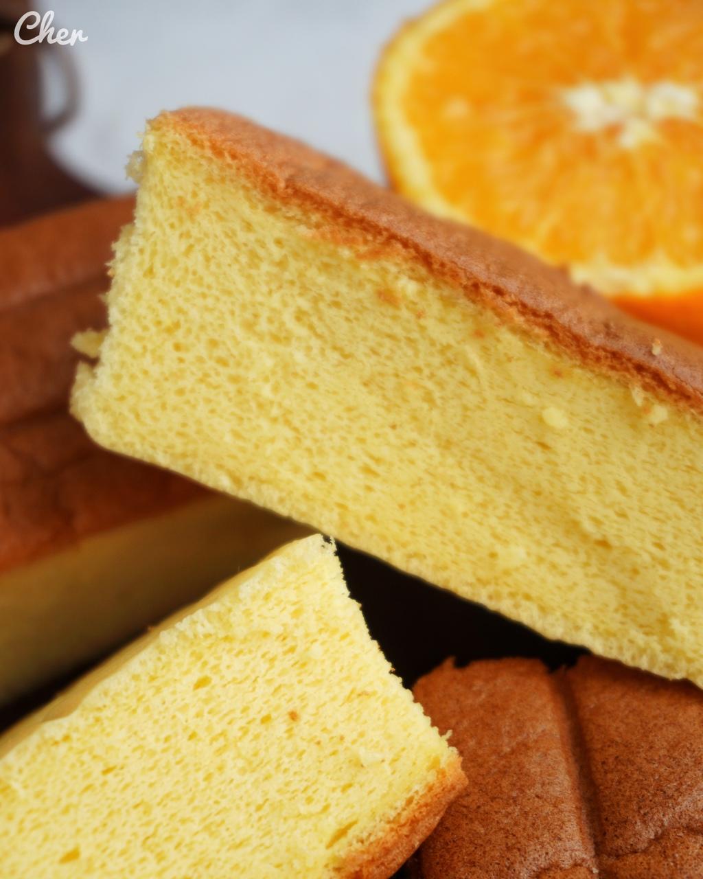 cher_cher做的日式橙汁云朵蛋糕