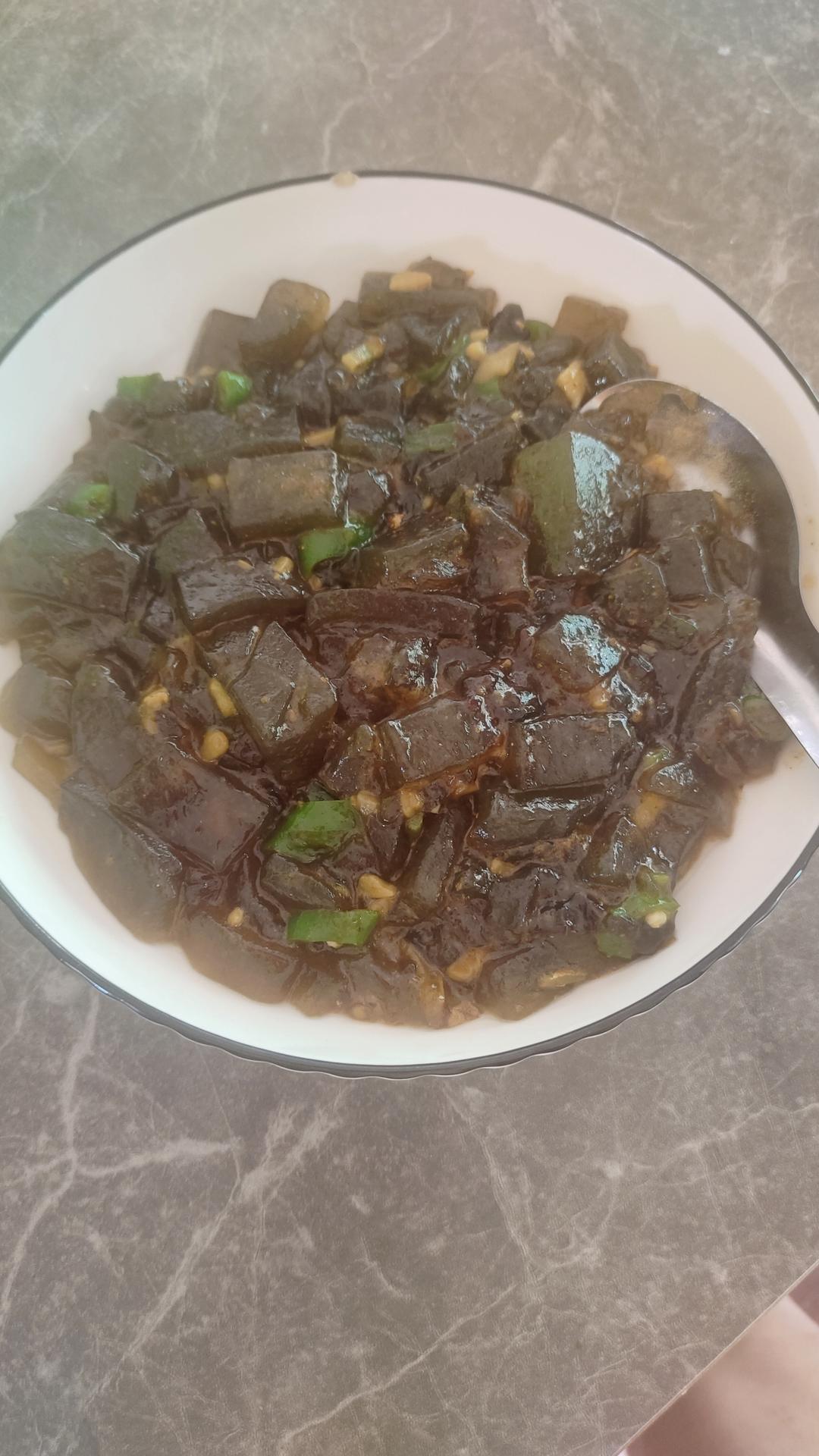 炒凉粉