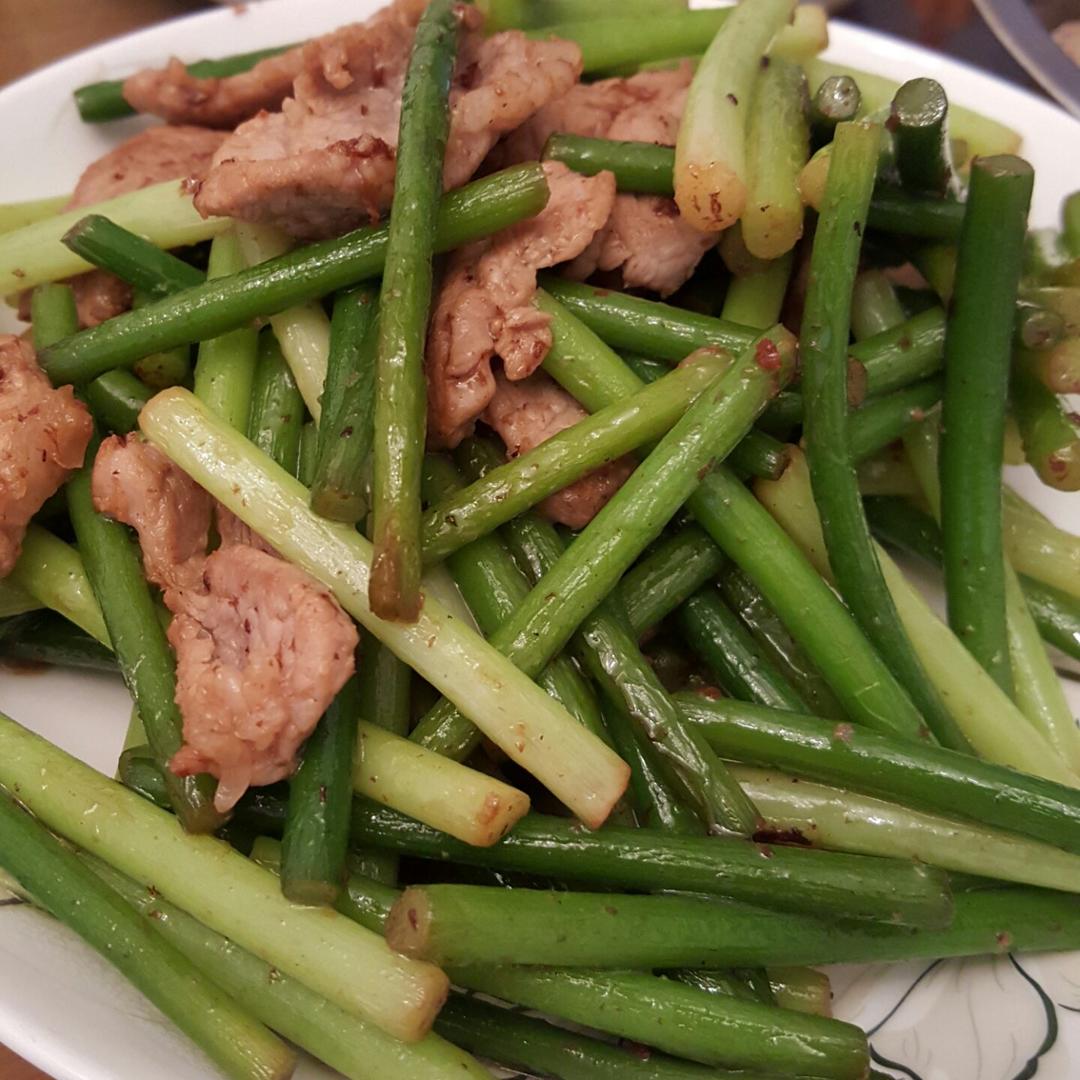 蒜薹炒肉