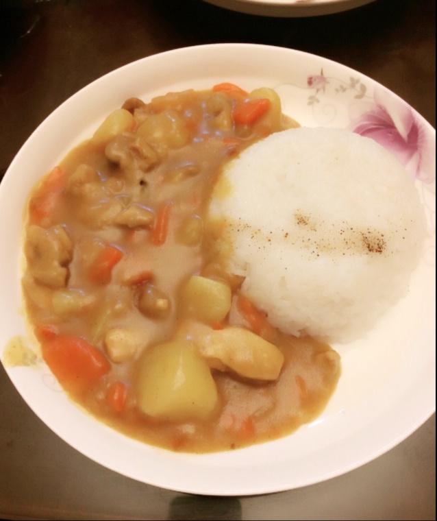 咖喱土豆鸡块