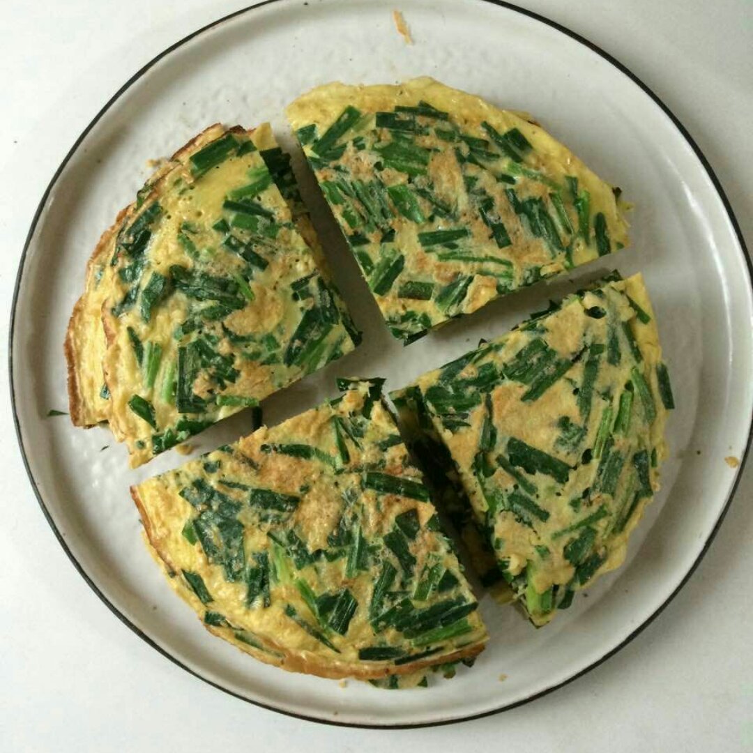 韭菜鸡蛋饼