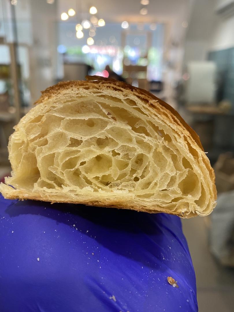 用总统黄油做出好看蜂巢的可颂（332法）2020年修改版