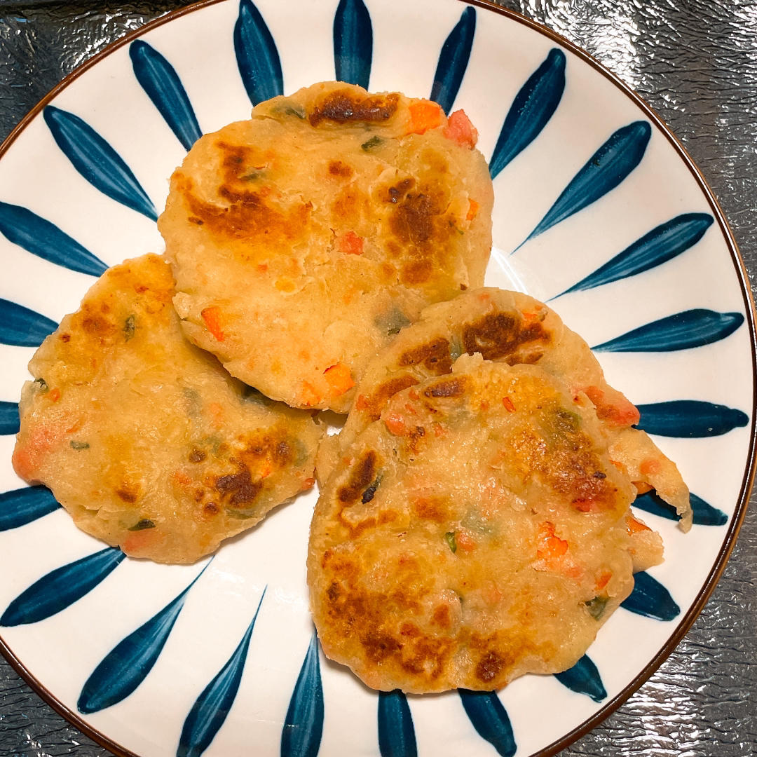 【土豆泥早餐饼】的做法