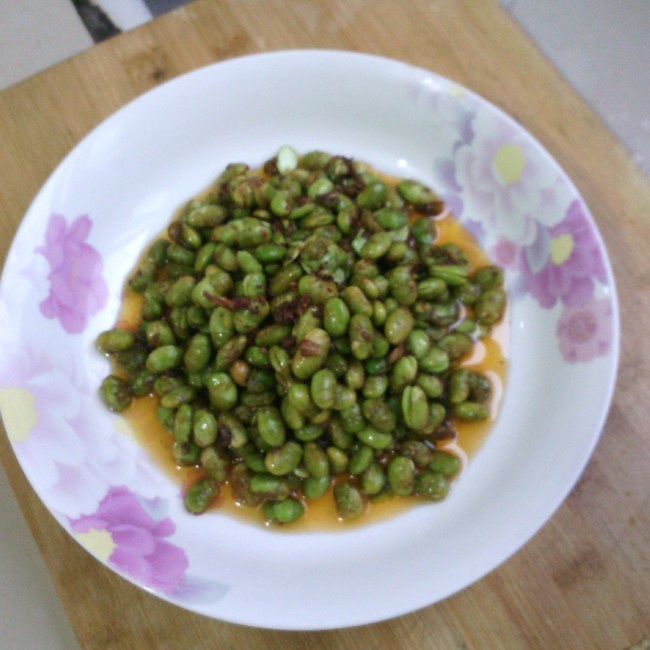 清炒毛豆