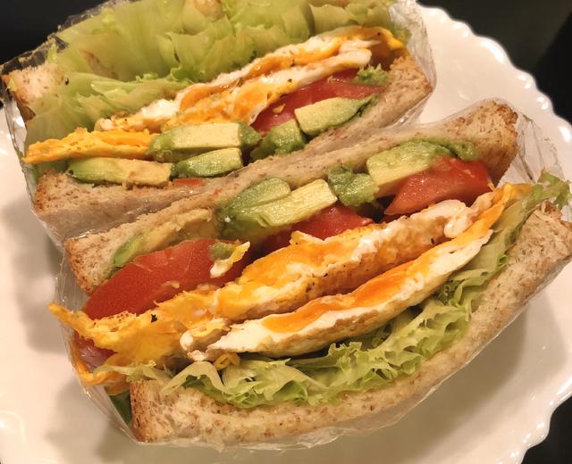 鸡蛋牛油果三明治🥪三种做法！