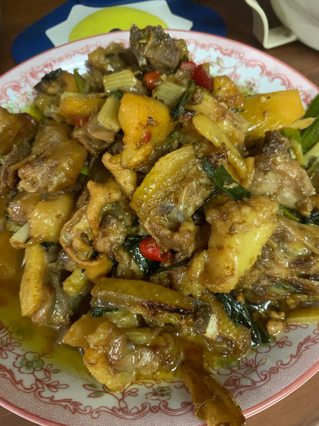 ㊙️🔥不用一滴水‼️鸡腿烧土豆胡萝卜‼️营养又好吃
