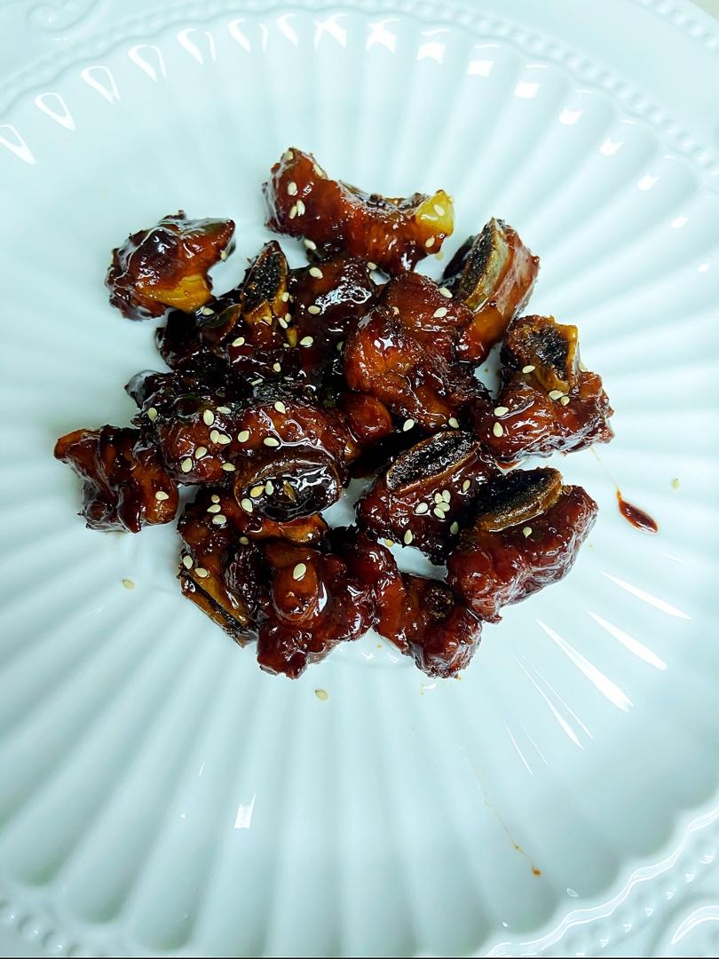 糖醋排骨/糖醋小排（不放油）（12345口诀做出正宗上海本帮）