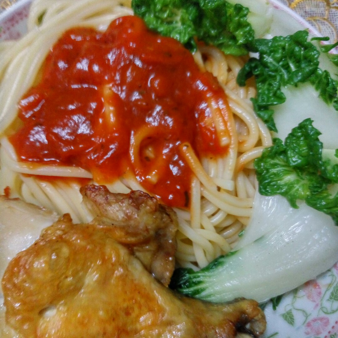 培根番茄意大利面