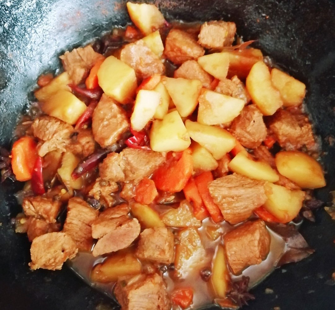 土豆炖牛肉（电饭锅版）