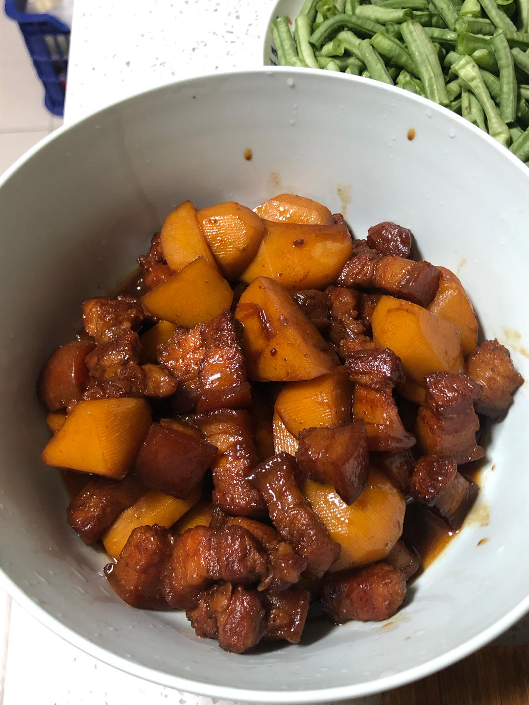 土豆红烧肉