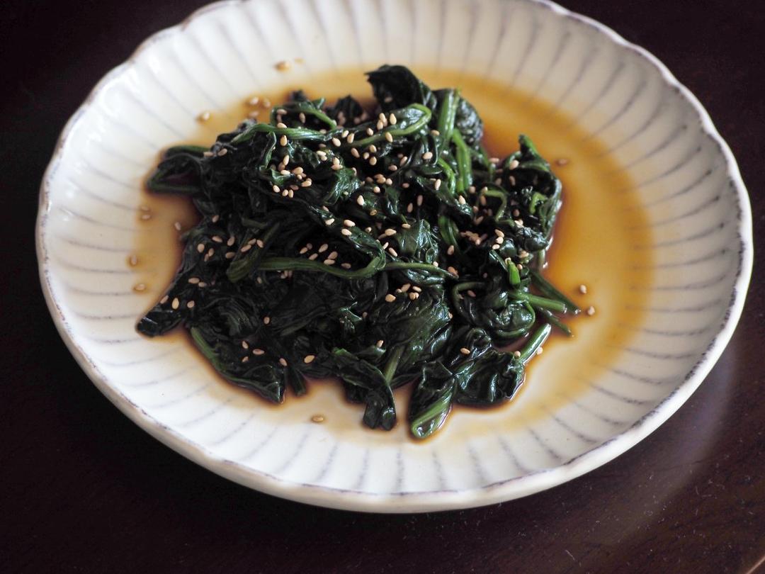 carman的厨房笔记做的芥末菠菜