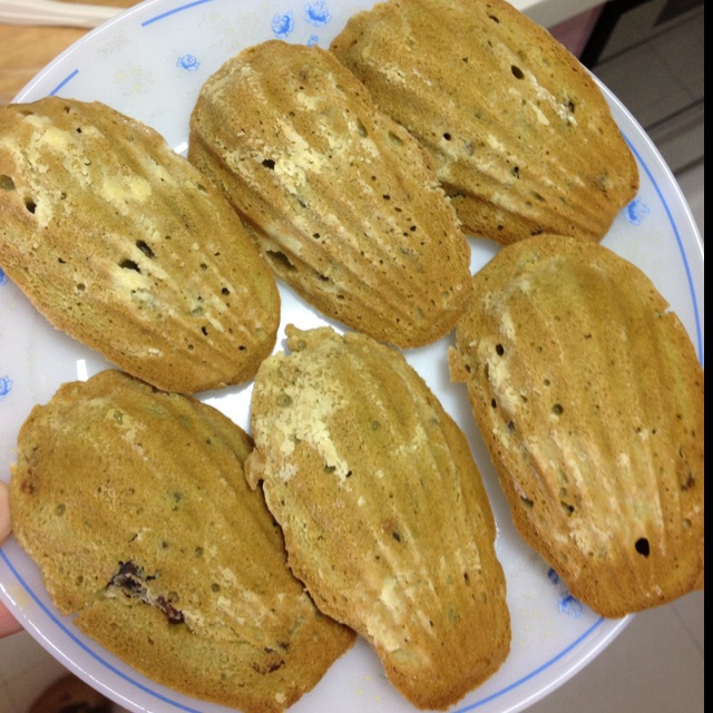 抹茶蜜豆马德琳