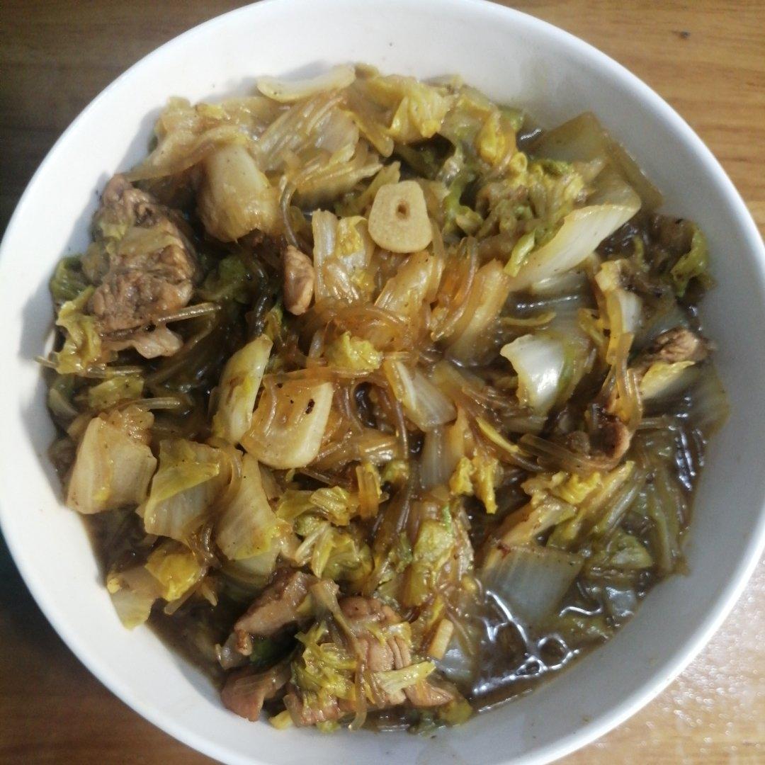 地道东北猪肉白菜炖粉条