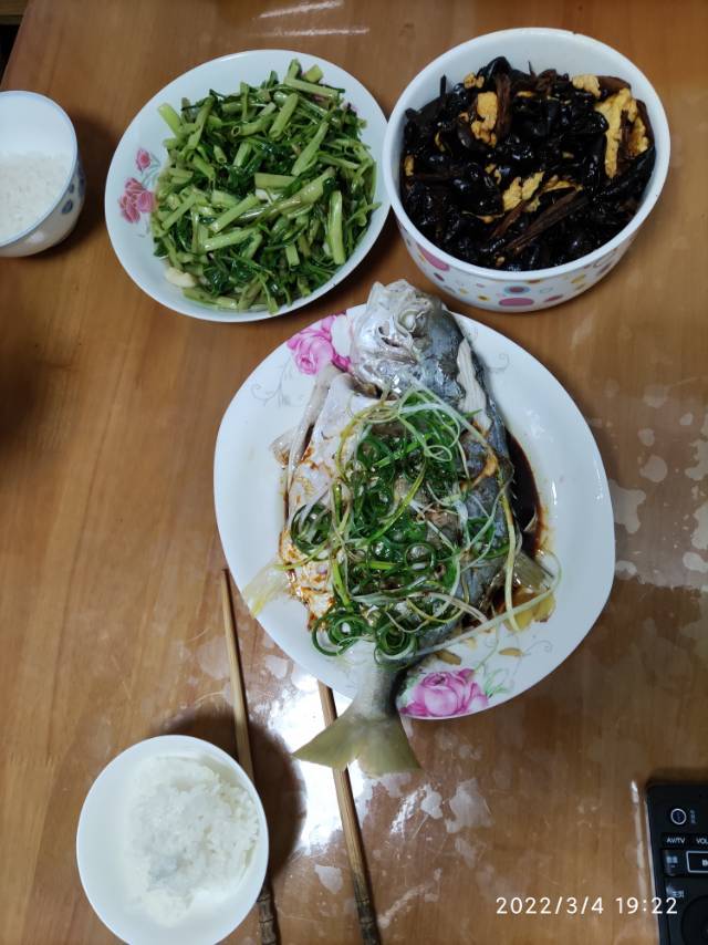 清蒸鲳鱼