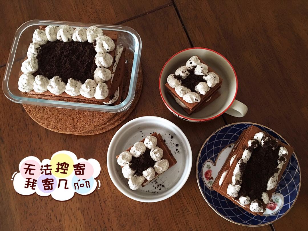好吃到流泪的奥利奥咸奶油盒子蛋糕