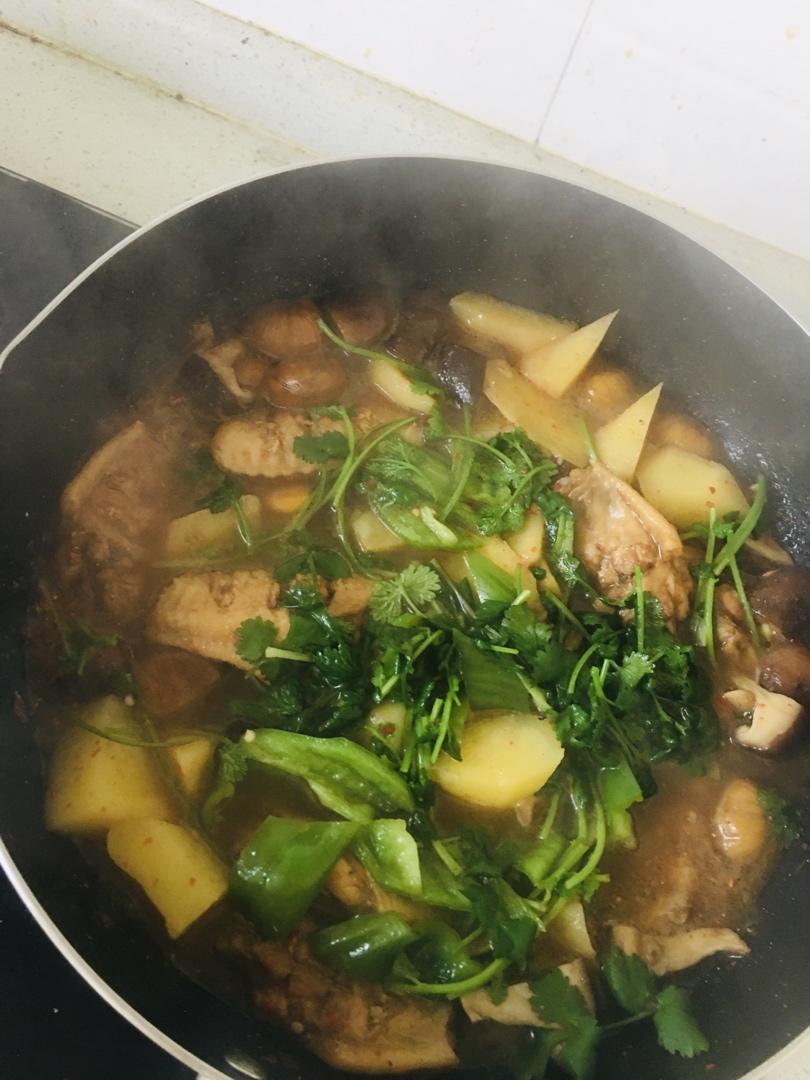 土豆炖鸡翅（快手零失败）