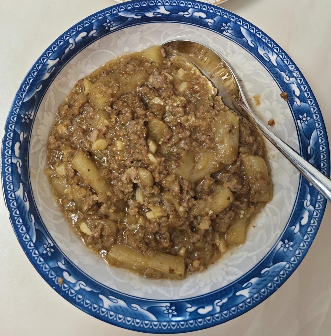 超级下饭酱香味肉末茄子