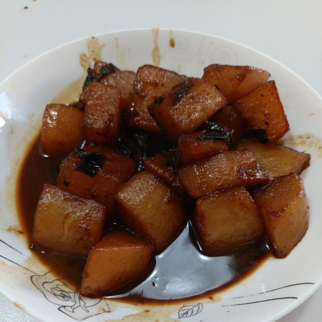 家常红烧萝卜