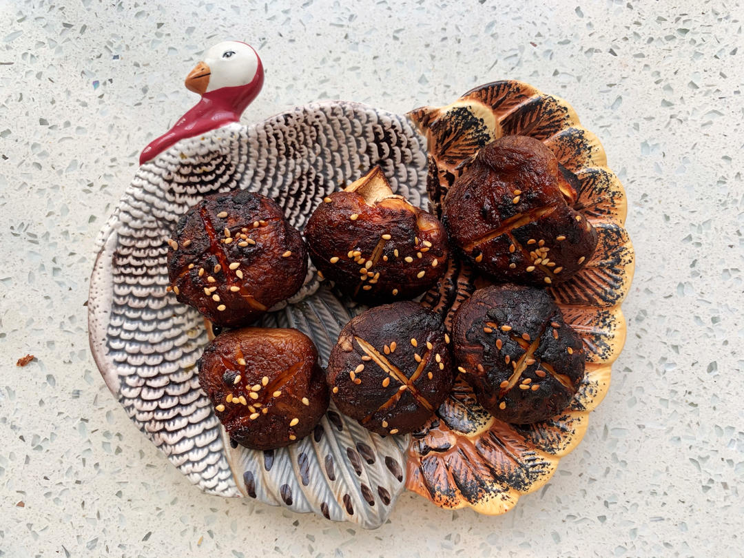 烤香菇-空气炸锅版