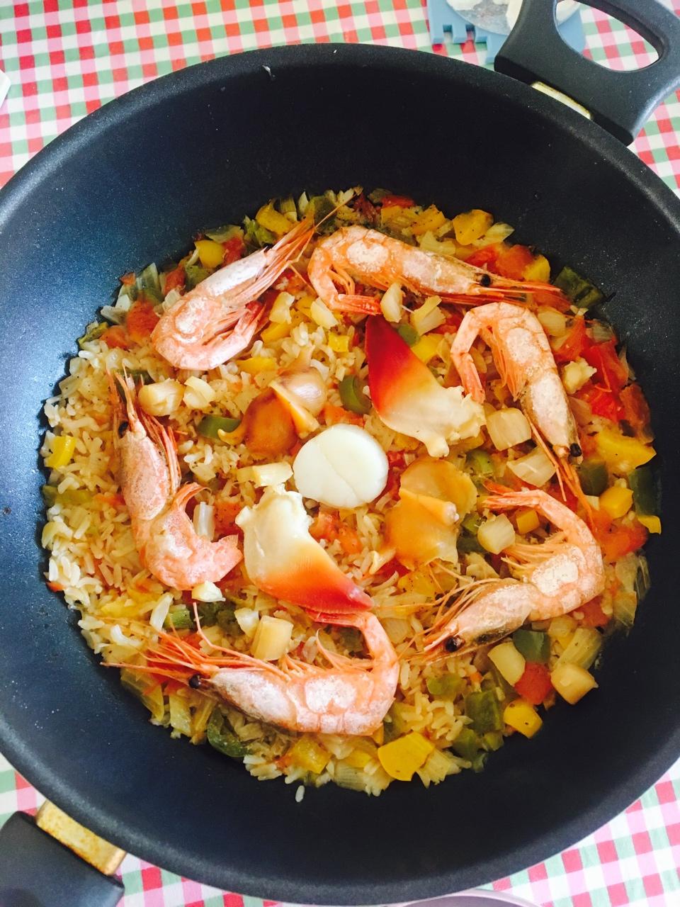 【曼食慢语】Seafood Paella 西班牙海鲜饭