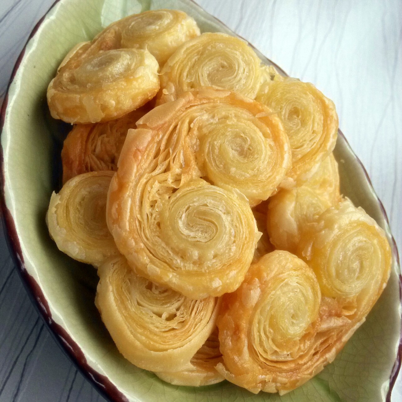 幸朵做的蝴蝶酥