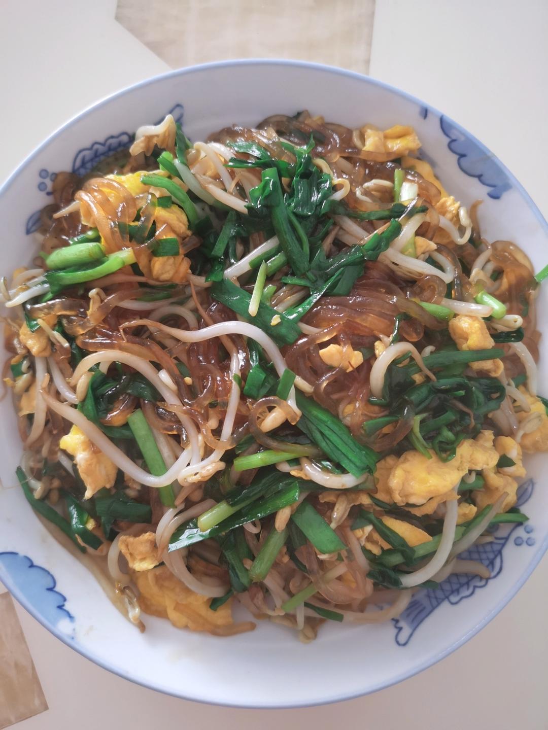 炒合菜～经典的拌饭菜，真的太香了