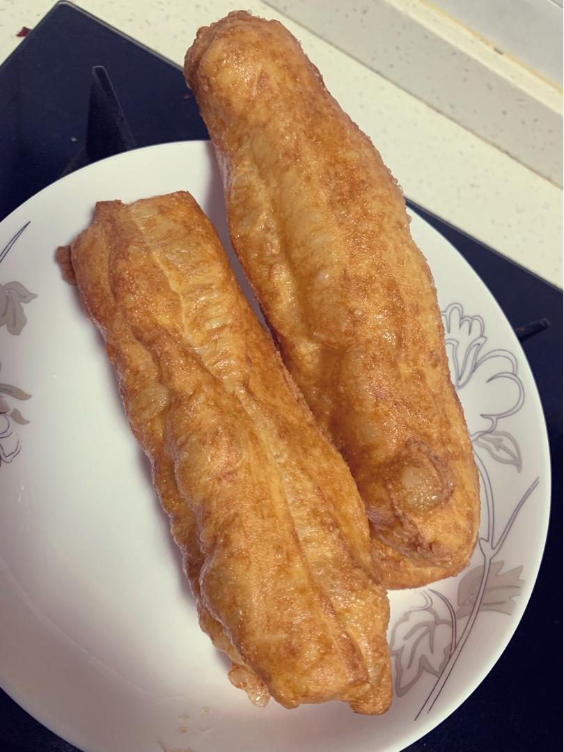 自制无泡打粉油条