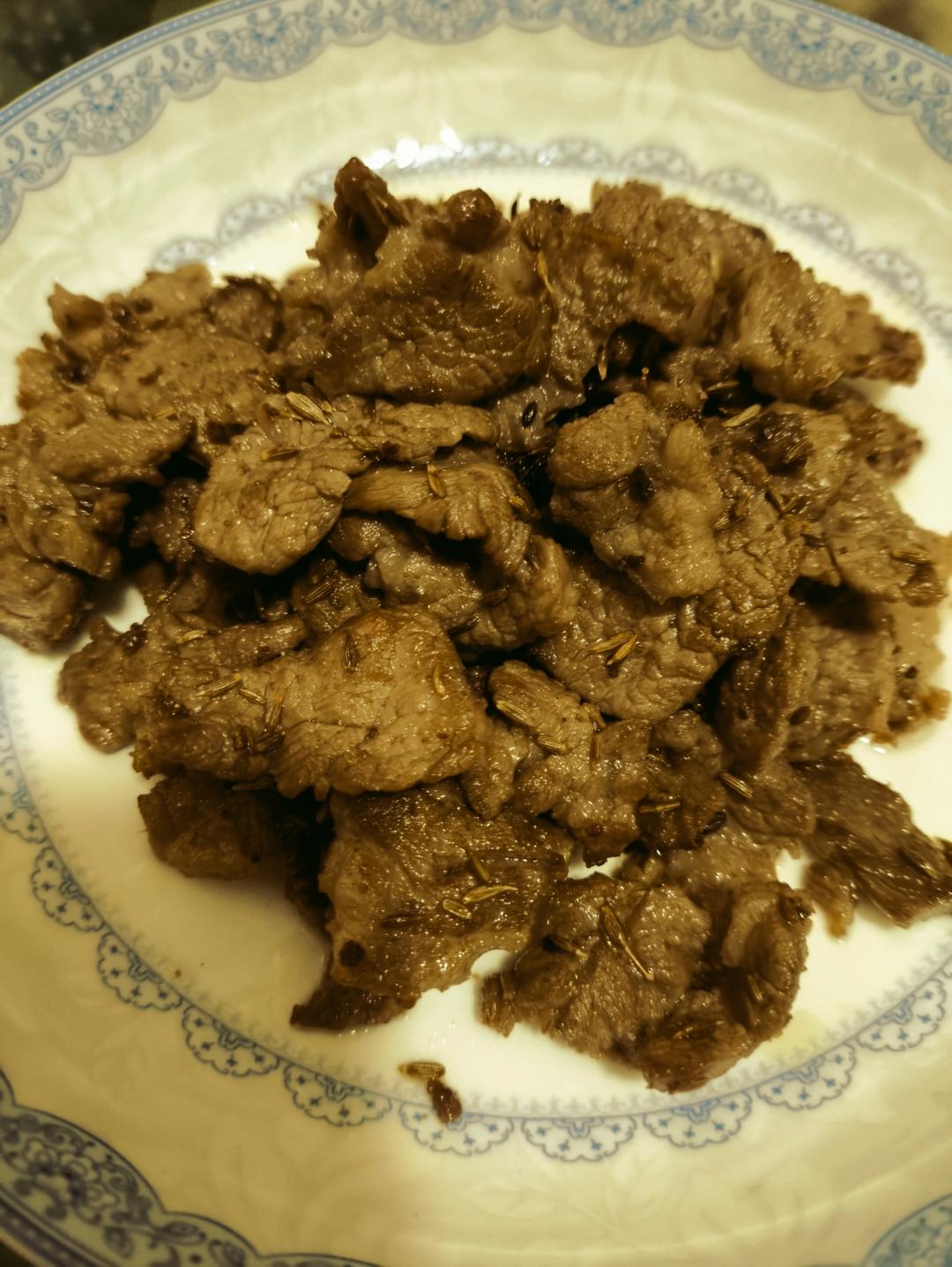超越羊肉串的孜然爆炒羊肉