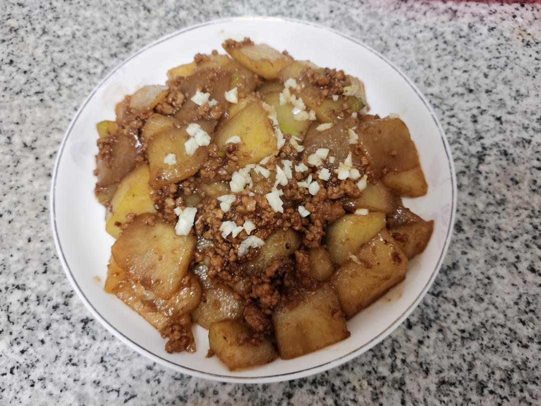 肉末炒冬瓜(超下饭)