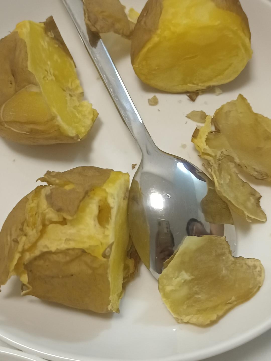 先煮后烤原味土豆