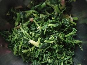 凉拌苜蓿菠菜的做法 步骤4