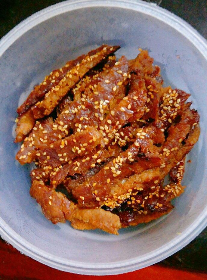 云中悦做的自制猪肉脯