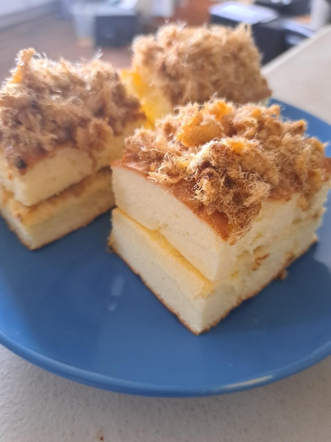 香葱肉松蛋糕