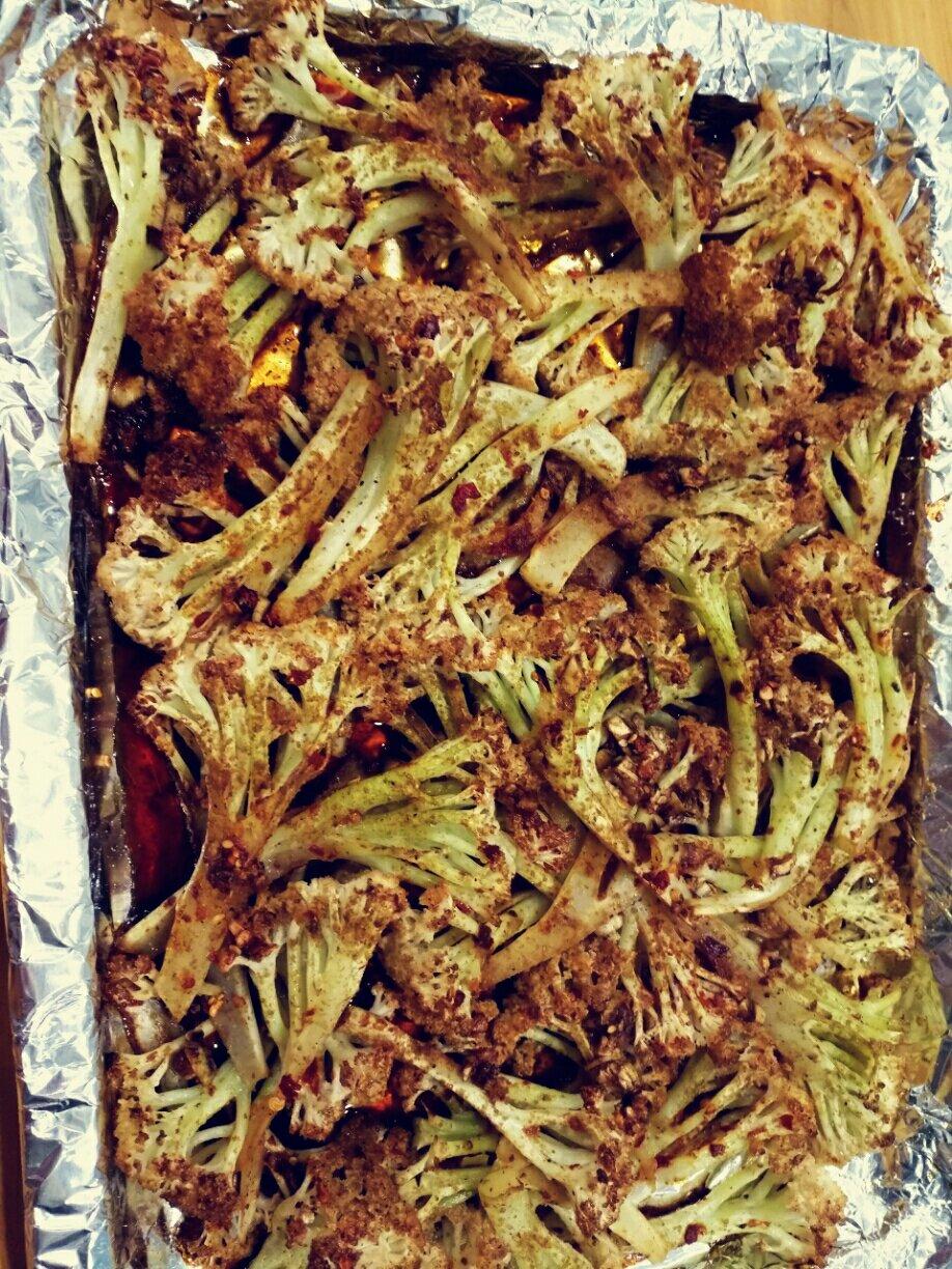 烤菜花（烤箱版）