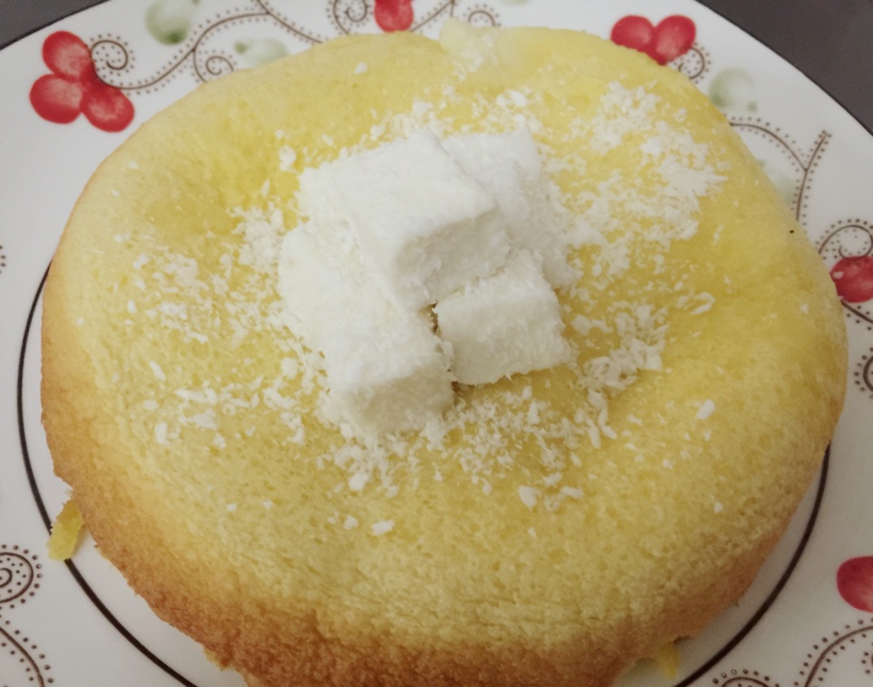 电饭锅蛋糕、很松软哦～