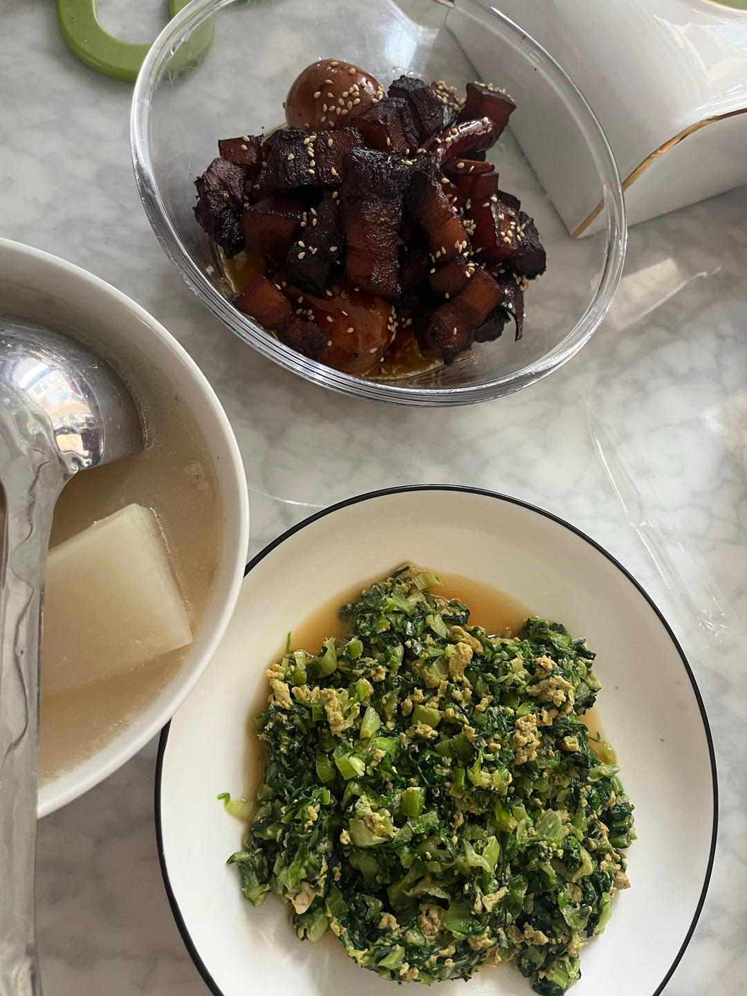 莴笋叶炒鸡蛋