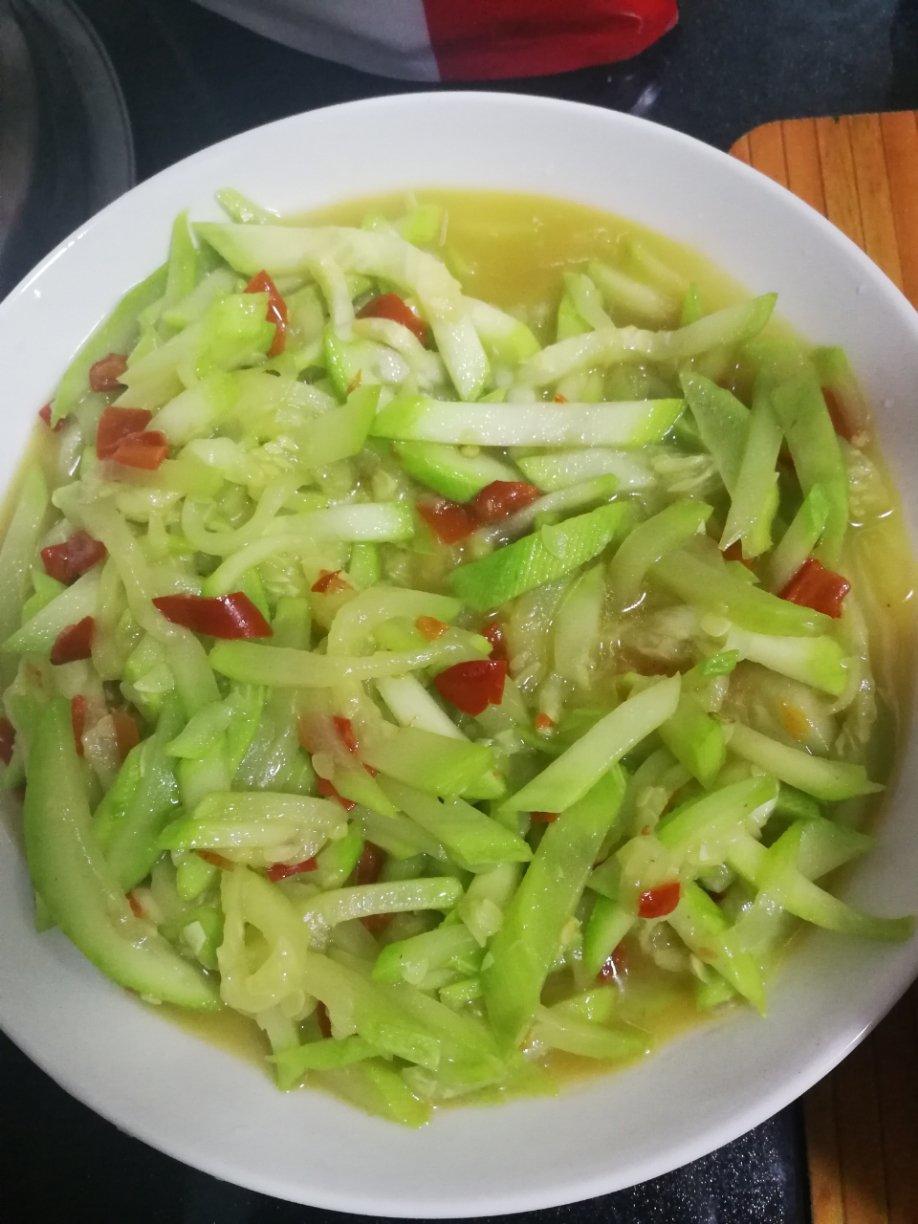 辣炒西葫芦丝