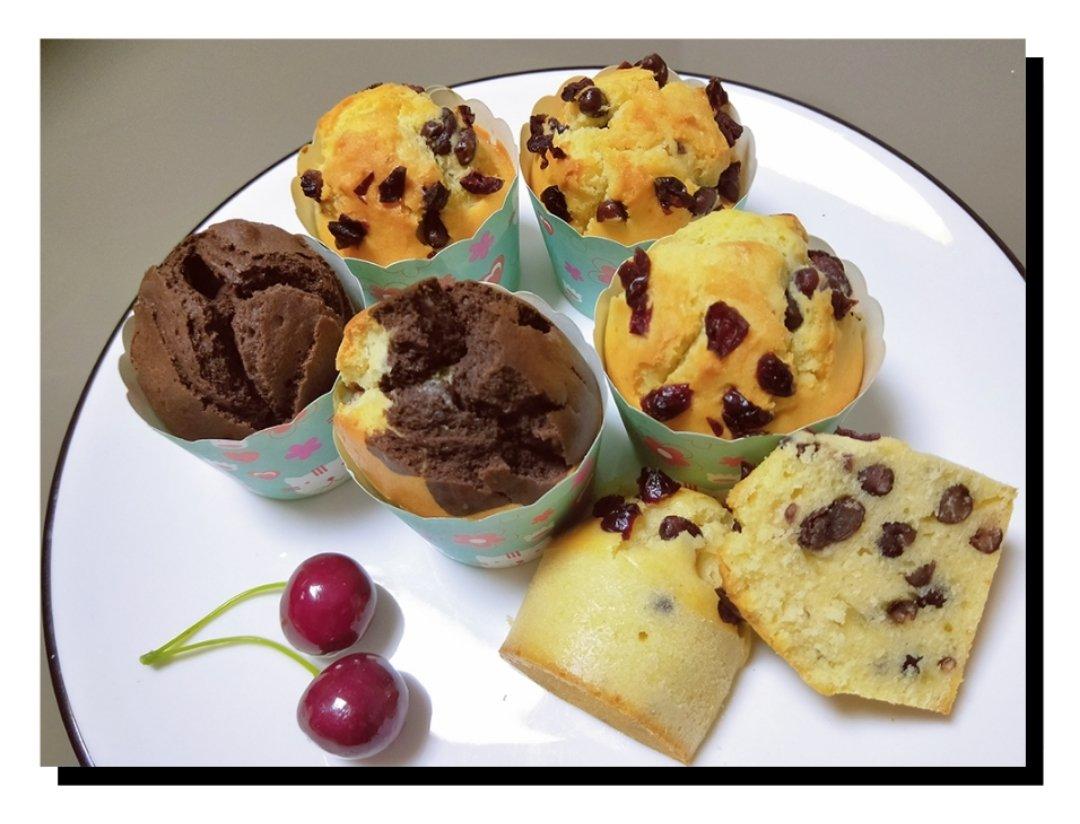 杏仁巧克力马芬