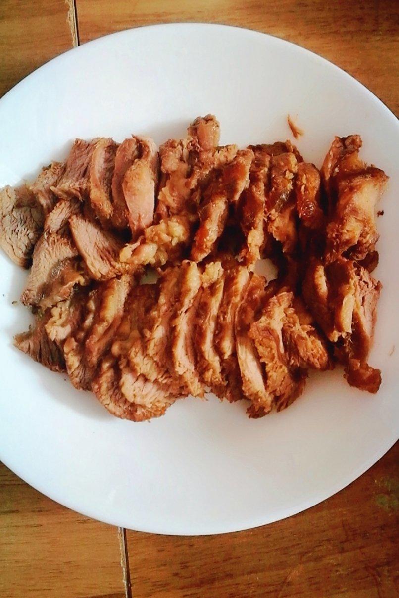 卤牛肉（第一次卤到理想状态）