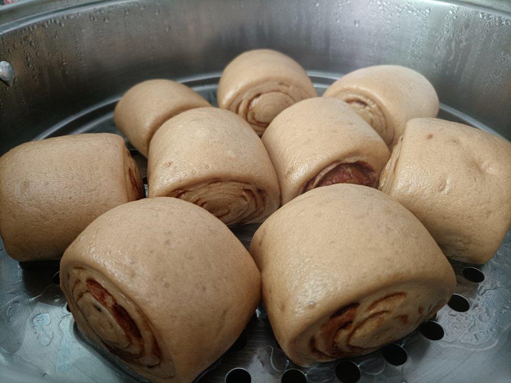 奶香红糖馒头