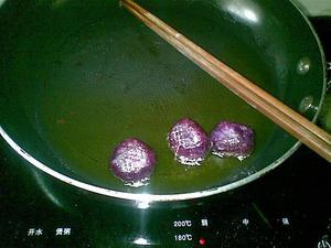 KFC复制版紫薯球的做法 步骤3