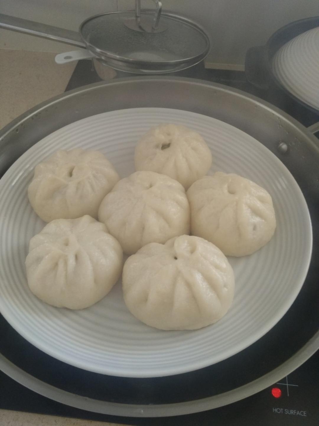小时候的肉末粉丝包子
