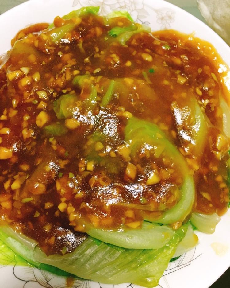 家常菜 蚝油生菜