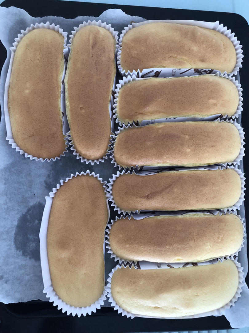 纸杯蛋糕 8寸戚风蛋糕的量