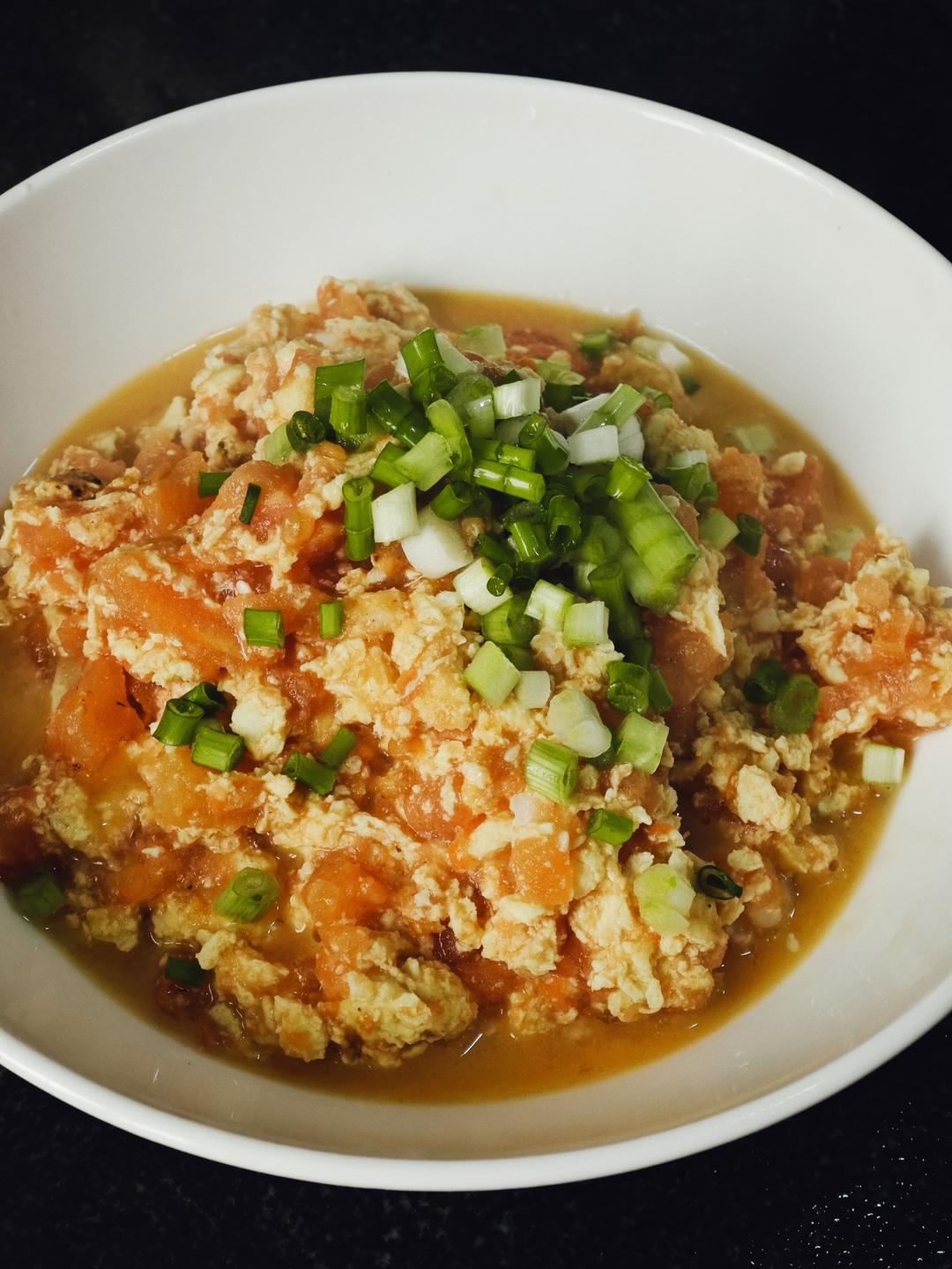 超嫩滑的番茄炒蛋