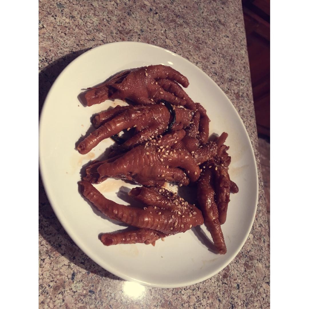 秘制红烧鸡爪